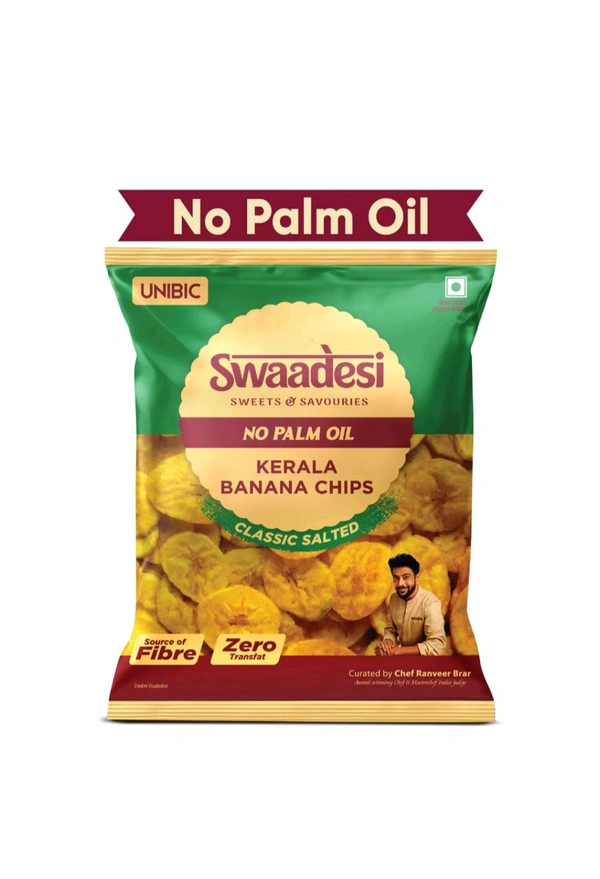 Swaadesi Kerala Banana Chips Classic Salted 100g