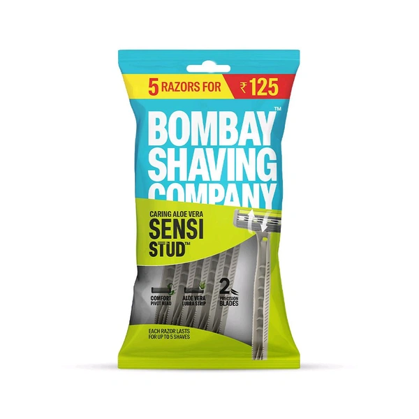 1+1 Bombay Shaving Company Razors 5unit Pack