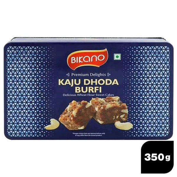 1+1 Bikano Kaju Dhoda Burfi 350 Gm 