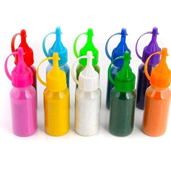 Rangoli Colour Powder 10 Bottle 
