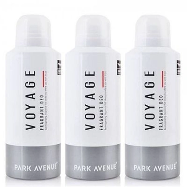 PARK AVENUE SIGNATURE COLLECTION PERFUME SPRAY FOR MEN, 130ML (PACK OF 3) - VOYAGE