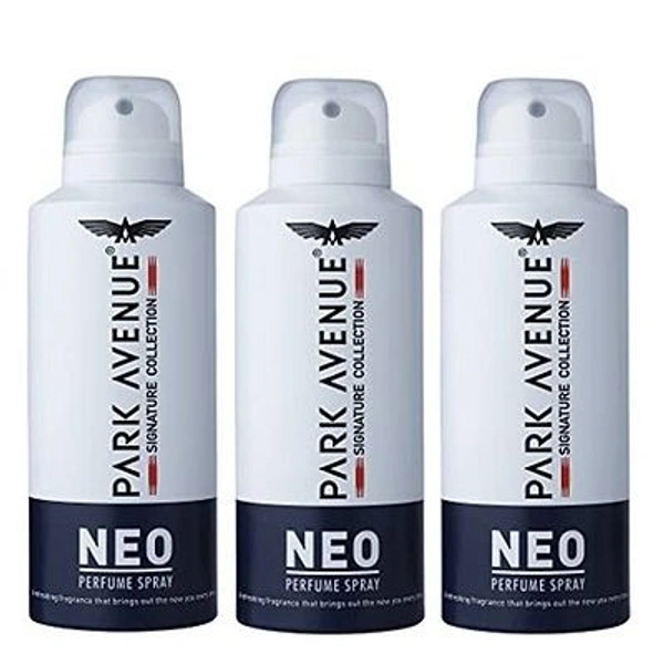 PARK AVENUE SIGNATURE COLLECTION NEO PERFUME SPRAY, 100G ( PACK OF 3)