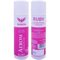 AEROM RUBY & PEARL DEODORANT BODY SPRAY FOR WOMEN, 300 ML (PACK OF 2)