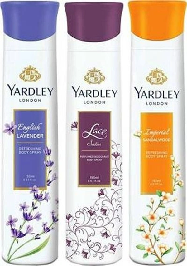 YARDLEY LONDON DEODORANTS COMBO NO-84 COMBO SET (SET OF 3)