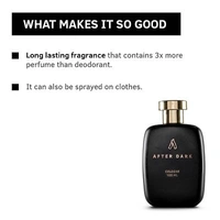 Ustraa After Dark Cologne - 100 ml - Perfume for Men.