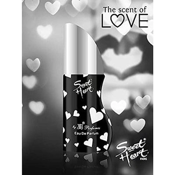 SWEET HEART CLASSIC PERFUMES, LONG LASTING EAU DE PARFUM, PREMIUM FRAGRANCE, PACKAGE SIZE - 100 ML, PACK OF 2 (BLACK PERFUME 100 ML)