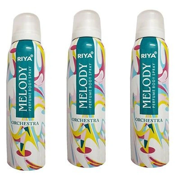 3 RIYA MELODY BODY SPRAY ( 150 ML)
