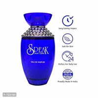 Sweet Heart Speak New York Long Lasting Eau De Parfum, Classic Fragrance, Package Size - 100 ml, Pack of 1 (Speak Now Blue Perfume 100ml)