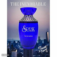 Sweet Heart Speak New York Long Lasting Eau De Parfum, Classic Fragrance, Package Size - 100 ml, Pack of 1 (Speak Now Blue Perfume 100ml)