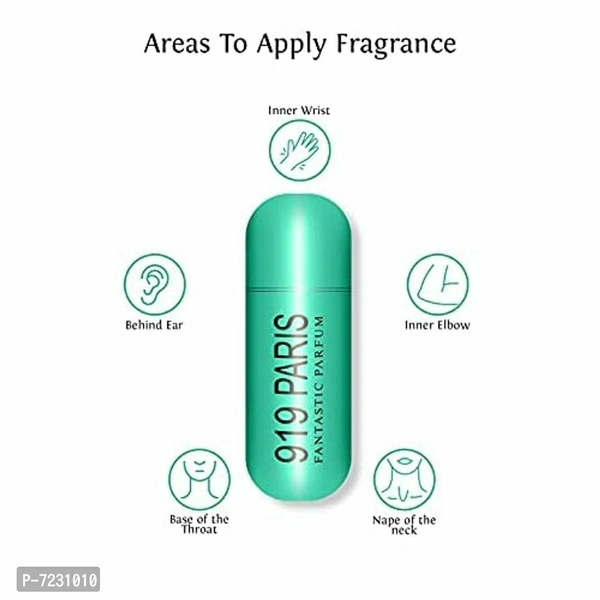 Sweet heart 919 Paris Perfume, Long Lasting Eau De Parfum, Classic Fragrance, Package Size - 100 ml (Pack of 1) (Blue)