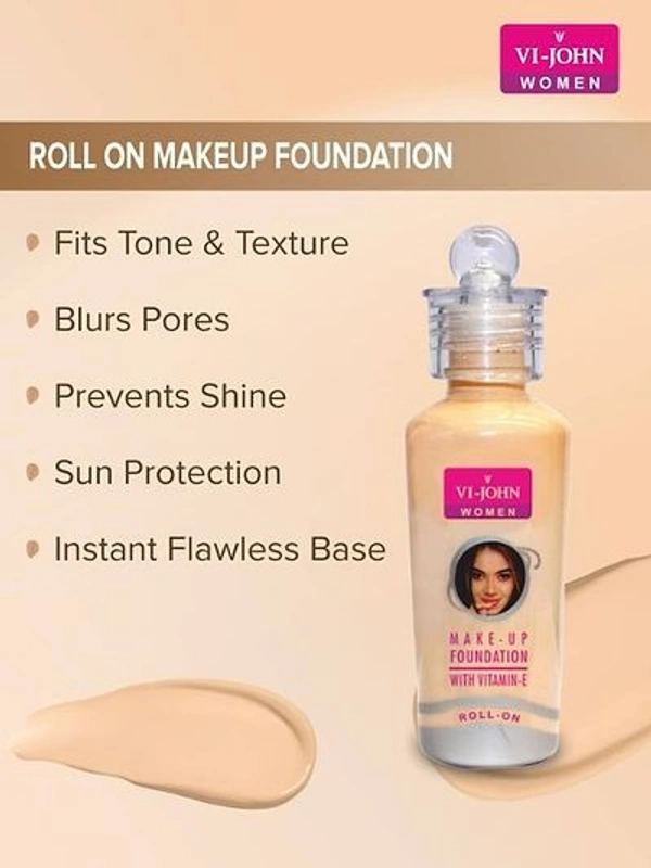VI-JOHN WOMEN CARE KIT (ROLL ON FOUNDATION 60GM &COBRA PERFUME 60ML & MID NIGHT 30 ML) (3 ITEMS IN THE SET)