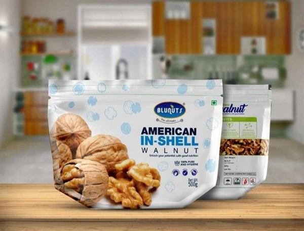 અખરોટ -BLUNUTSAMERICAN IN-SHELL WALNUT- 500g.