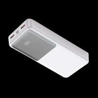 Power Bank 20000Mah Battery 30W Fast Charging Core P20 - White