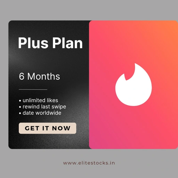Tinder Plus - 6 Months