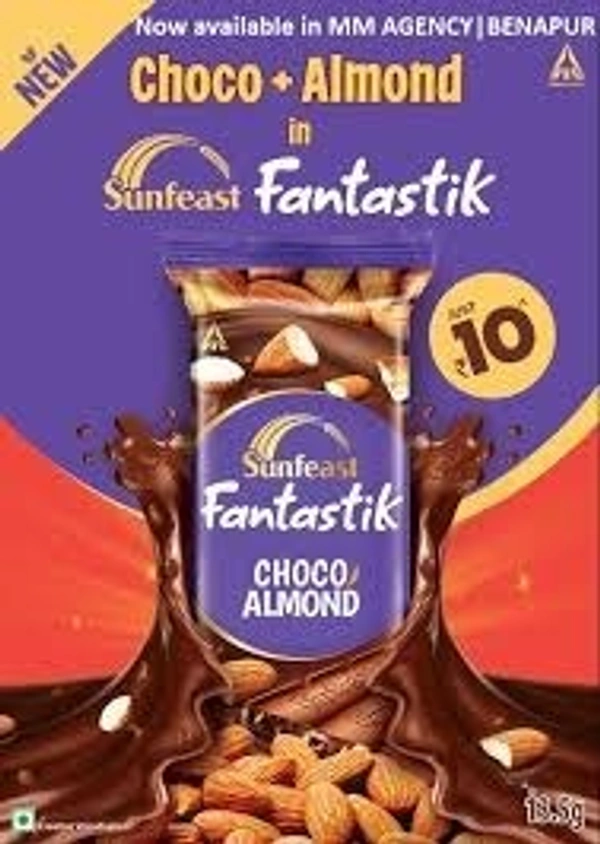 sunfeast choco almond - 13 gm