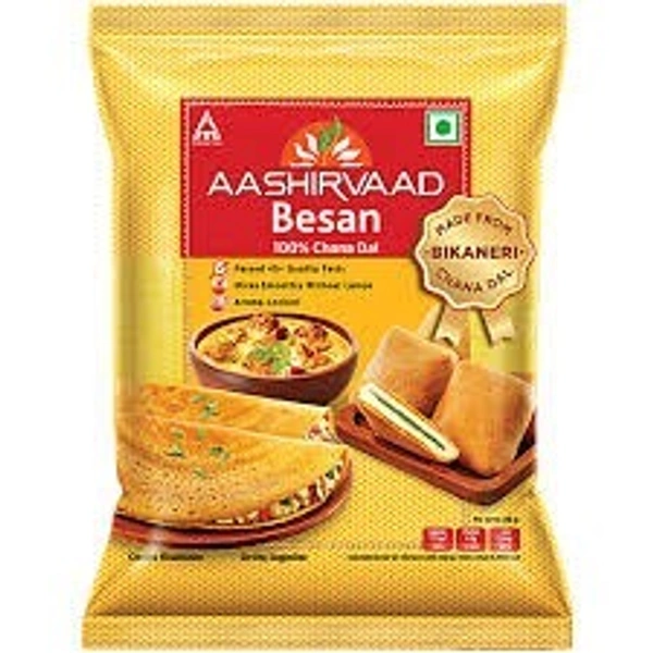 ashirvaad aashirvaad besan 100% chana dal - 500gm