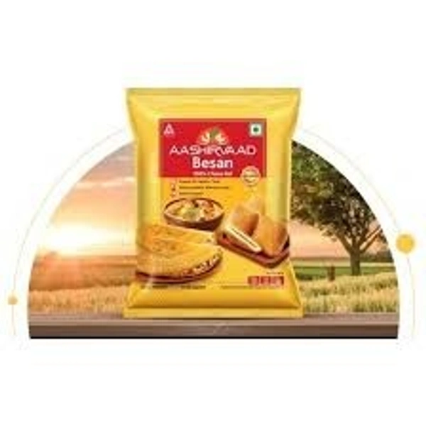 ashirvaad aashirvaad besan 100% chana dal - 500gm