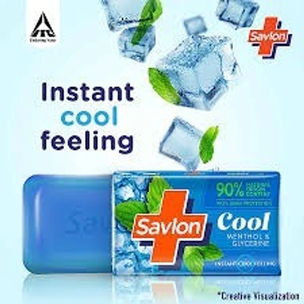 savlon cool menthol & cool soap - 40 gm