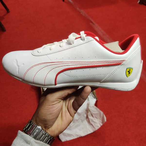 PUMA  Puma Men`s Scuderia Ferrari Neo Cat - UK 6, White-Red, White