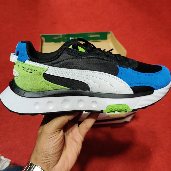 Puma Wild Rider Rollin' - Navy Blue, UK 6.5