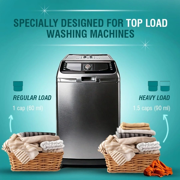 Natural Laundry Liquid Detergent (Top Load)- 2L - 2 Litre