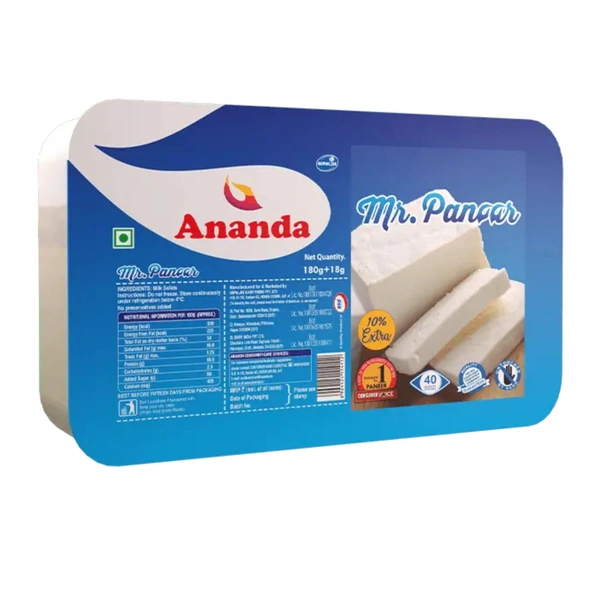 Ananda Mr Paneer - 200 Gram
