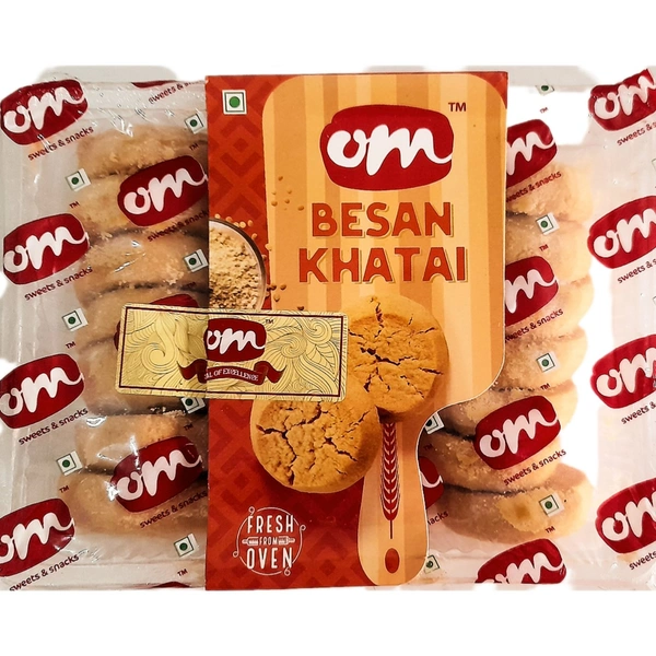  Om Besan Khatai - 300Gram