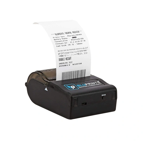 BLUPRINTS Thermal Printer - Black, 21 x 12 x 7 cm