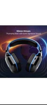 boAt Rockerz 510 Super Extra Bass Bluetooth Headset - Blue, Free Size