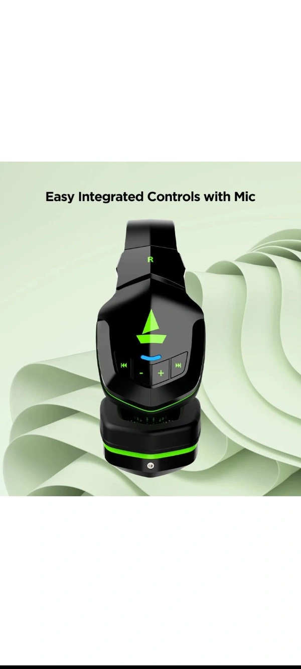 boAt Rockerz 510 Super Extra Bass Bluetooth Headset - Green, Free Size