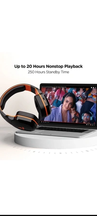 boAt Rockerz 510 Super Extra Bass Bluetooth Headset - Web Orange, Free Size