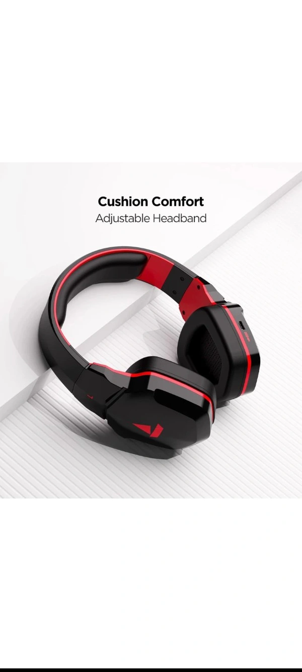 boAt Rockerz 510 Super Extra Bass Bluetooth Headset - Red, Free Size