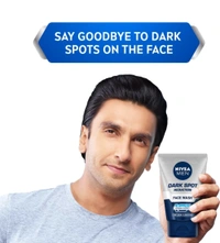 NIVEA Men Face Wash, Dark Spot Reduction, for Clean & Clear Skin with 10x Vitamin C Effect, 100 g