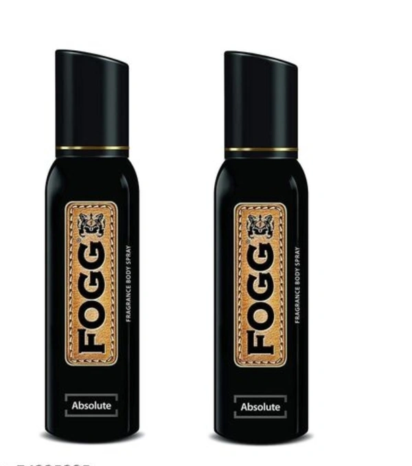 Fogg Absolute Deodorant For Men 150 ML (Black) (pack of 2) 