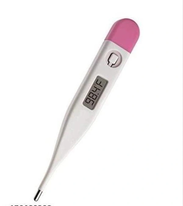 Digital thermometer | Fever Alarm & Beeper Alert | CE Approved & 10 seconds Fast Reading for Kids & Adults MT101P Thermometer (White)