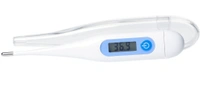 Digital thermometer | Fever Alarm & Beeper Alert | CE Approved & 10 seconds Fast Reading for Kids & Adults MT101P Thermometer (White)
