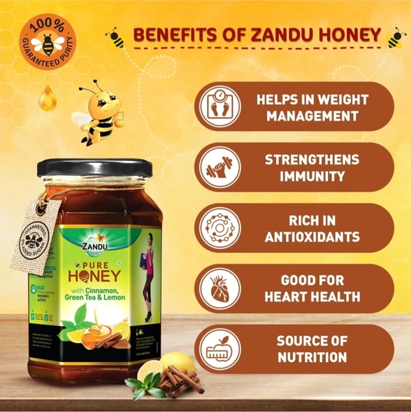Zandu Pure Handy With Cinnamon , Green Tea & Lemon