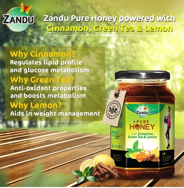 Zandu Pure Handy With Cinnamon , Green Tea & Lemon