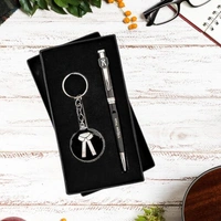 Personalized Gift Set For Advocates: Pen And Keychain Combo