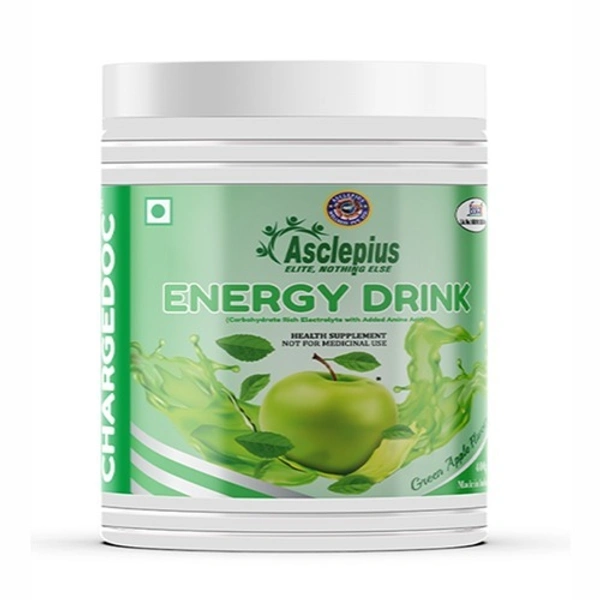 Chargedoc Energy Drink Green Apple - 400 Gm