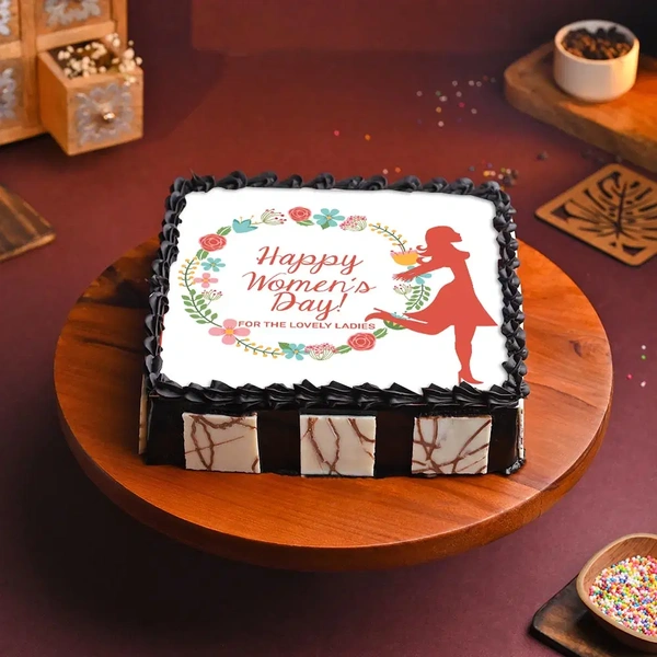 Womens Day Poster Cake - 1 Kg