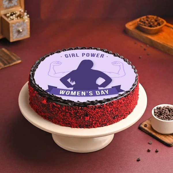 Girl Power Women's Day Cake - 2 Kg