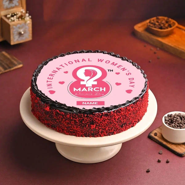 Women's Day Photo Cake - 1.5 Kg