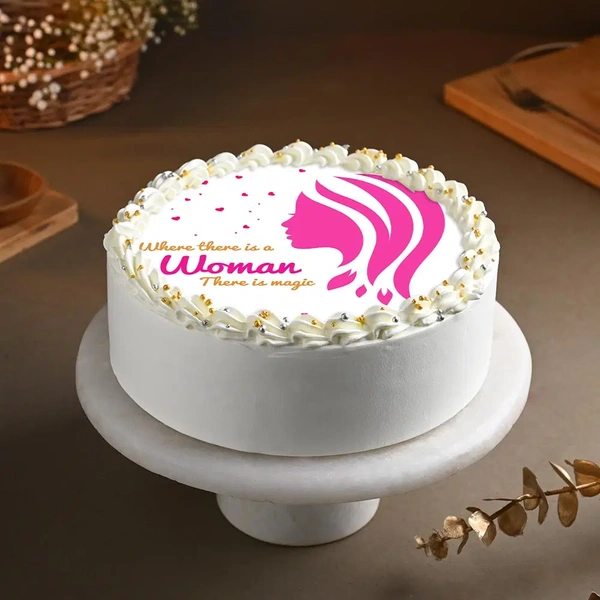 Women Magic Poster Cake - 1 Kg