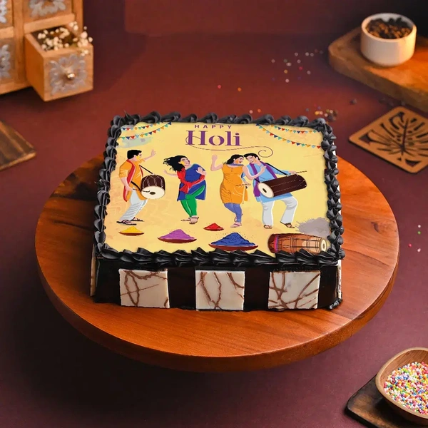 Holi Poster Cake - 2 Kg