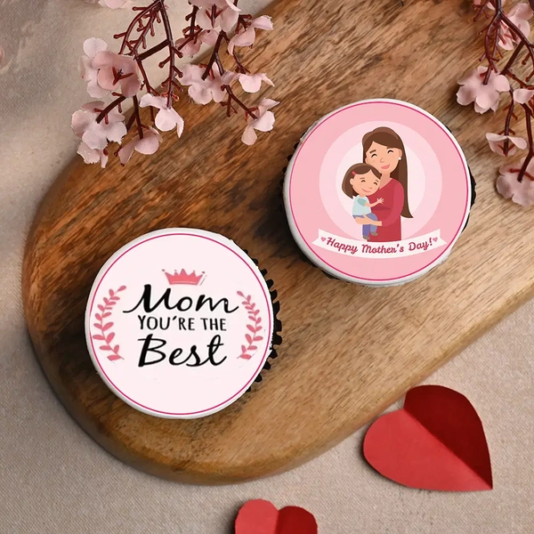 Delightful Cupcake Duo for Mom