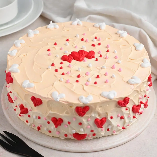 Sweetheart Red Velvet Delight For Mom - 1 Kg