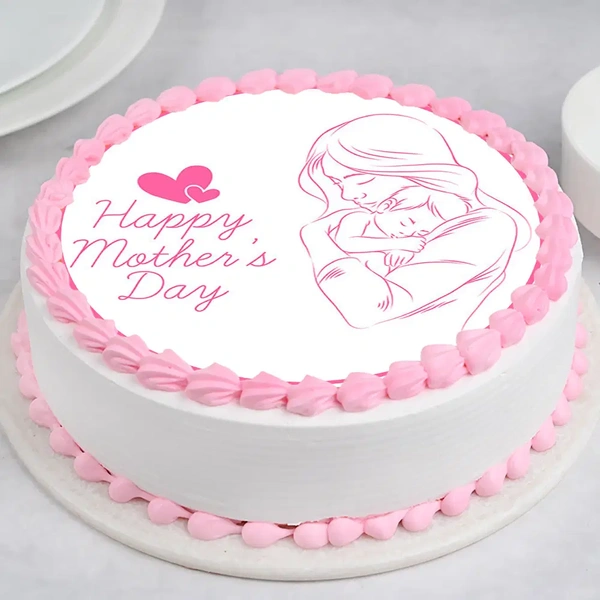 Sweet Mothers Day Cake Delight - 1.5 Kg