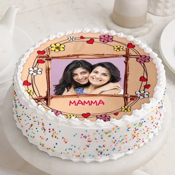 Mum Sweet Snapshot Cake - 500 Gm
