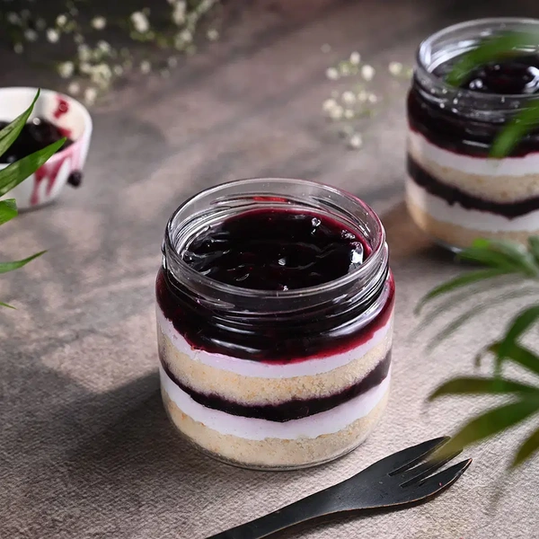 Blueberry Single Jar Cake - 375 Ml